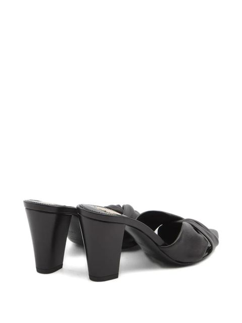 Saint Laurent Franciane cross-strap mules - Black
