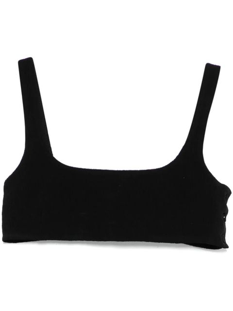 Nanushka bralette crop top - Black - zdjęcie produktu nr 1