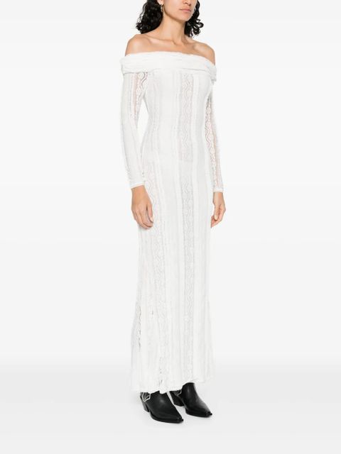Charo Ruiz Ibiza off-shoulder dress - White