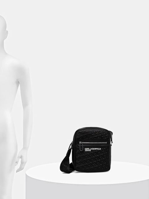 Karl Lagerfeld Jeans saszetka kolor czarny B1M30143