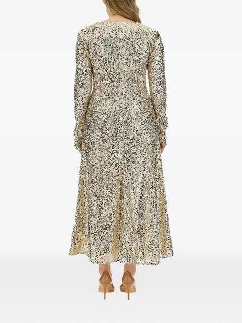 ROTATE BIRGER CHRISTENSEN sequined dress - Gold