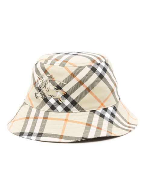 Burberry Vintage-check bucket hat - Neutrals - zdjęcie produktu nr 1