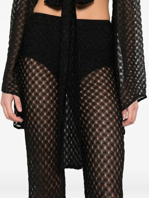 Missoni flared trousers - Black