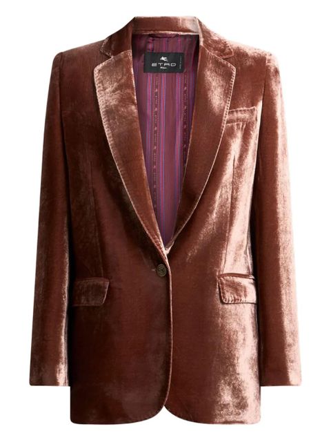 ETRO single-breasted blazer - Pink - zdjęcie produktu nr 1