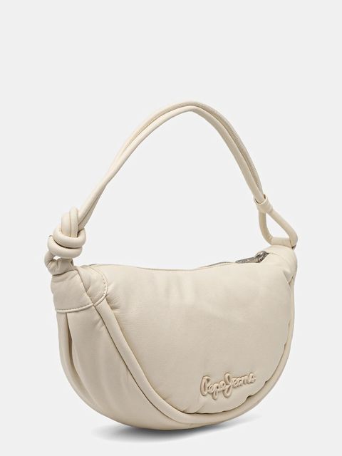 Pepe Jeans torebka NADINE SOFTY kolor beżowy PL031624 - zdjęcie produktu nr 2