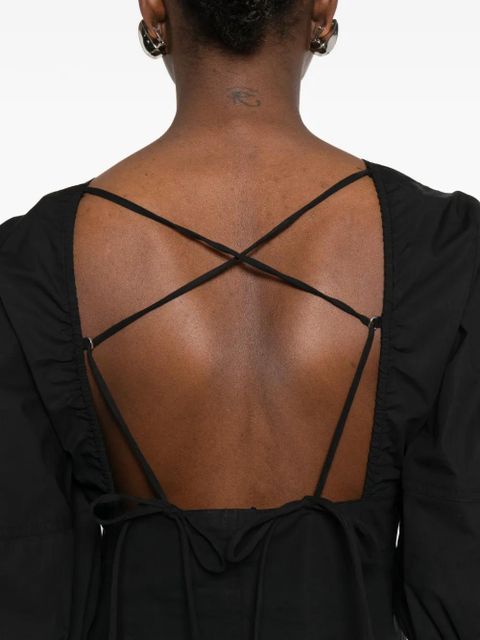 PINKO puff-sleeve blouse - Black