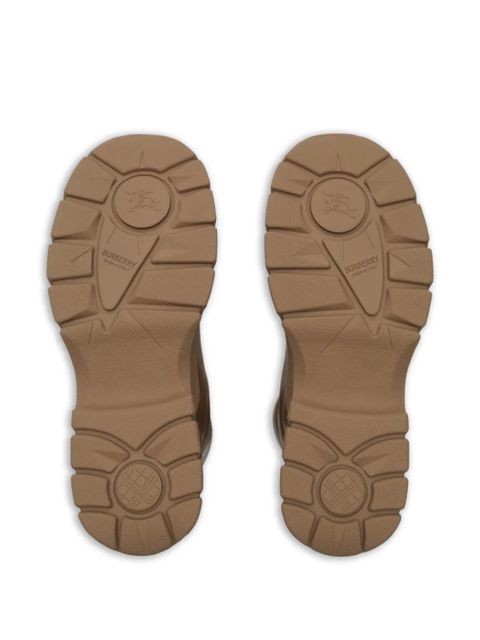 Burberry leather Tone boots - Brown