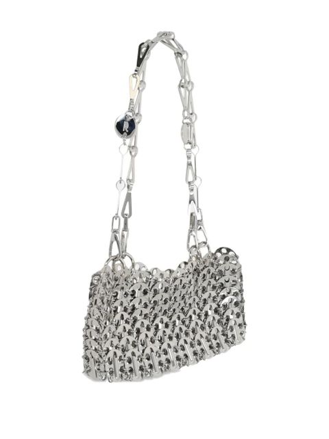 Rabanne 1969 chain-link shoulder bag - Silver