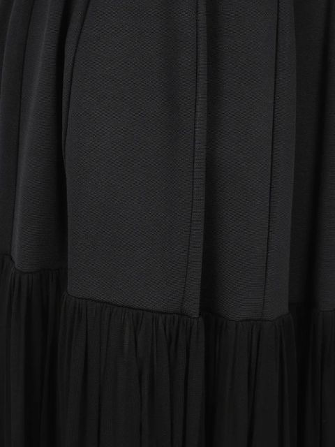 Simkhai Saryn draped jersey skirt - Black