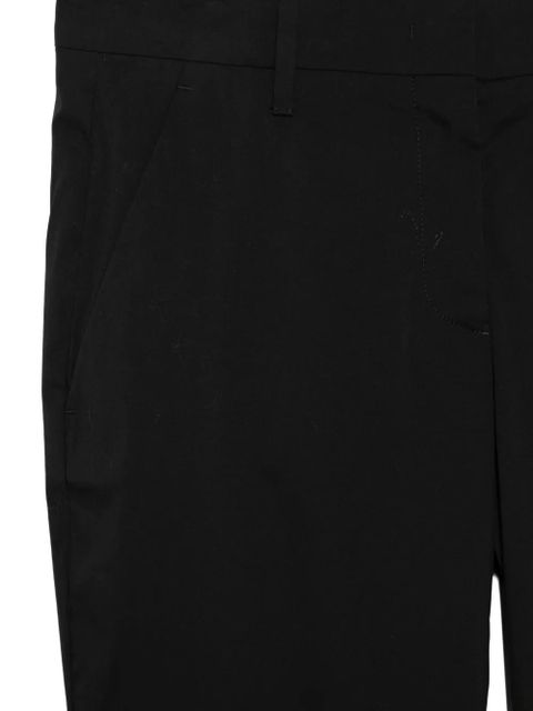 Prada cuffed trousers - Black