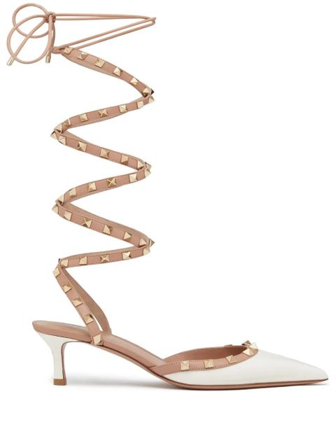 Valentino Garavani 50mm Rockstud pumps - White - zdjęcie produktu nr 1