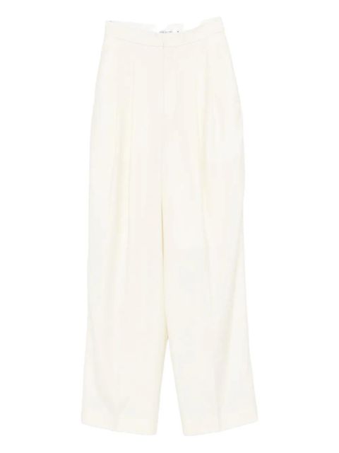 Aya Muse pleated trousers - White