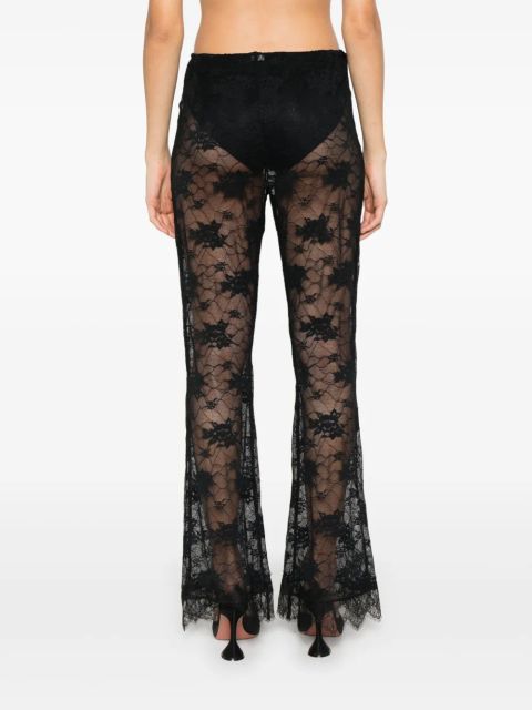 Oséree lace trousers - Black