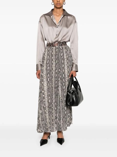 TOM FORD satin shirt - Grey - zdjęcie produktu nr 2