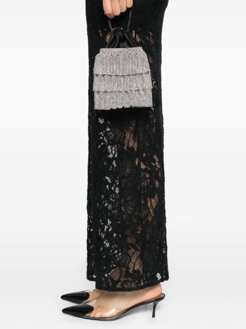 MANURÍ Cherie lined dress - Black