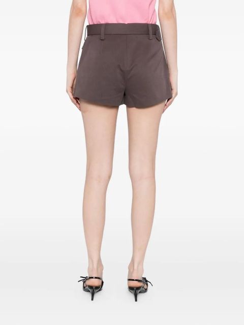 Self-Portrait belted skort - Brown - zdjęcie produktu nr 2