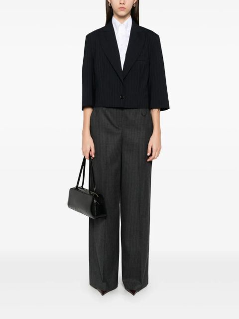 FENDI pinstripe tailored trousers - Grey - zdjęcie produktu nr 2