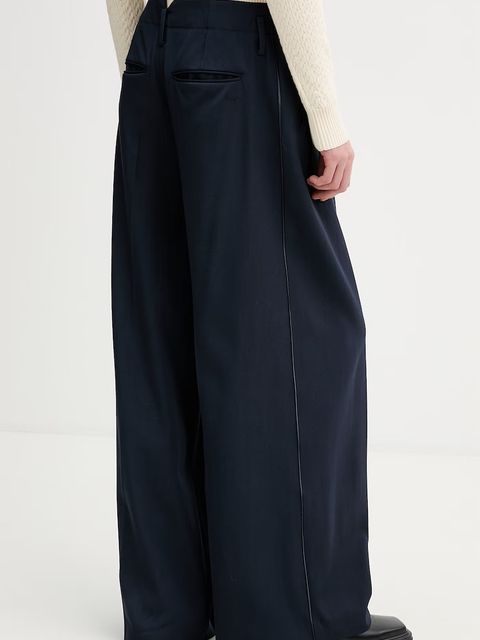 Kenzo spodnie wełniane