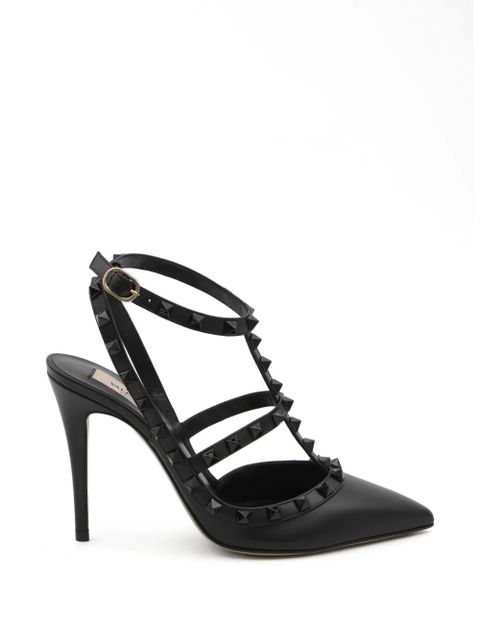 Valentino Garavani studded T-strap pumps - Black - zdjęcie produktu nr 1