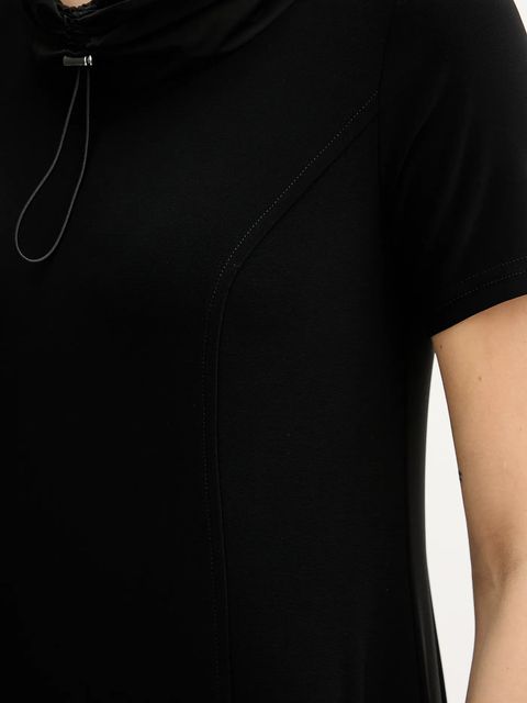 Joseph Ribkoff sukienka kolor czarny maxi oversize 261633