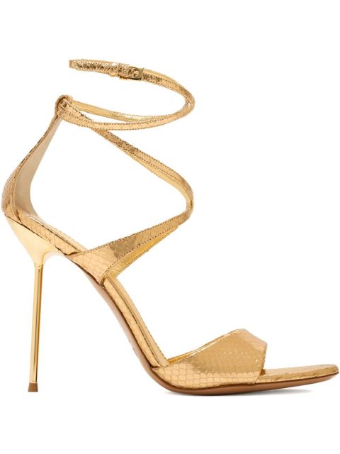 Paris Texas strappy stiletto sandals - Gold - zdjęcie produktu nr 1