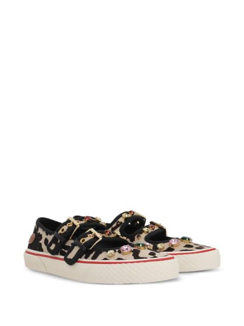 Valentino Garavani Dollyboard leopard-print sneakers - Neutrals - zdjęcie produktu nr 2