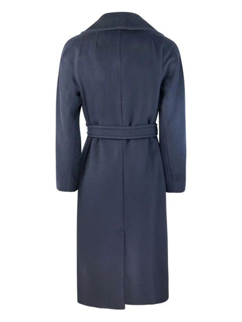 Weekend Max Mara virgin wool double-breasted coat - Blue - zdjęcie produktu nr 2