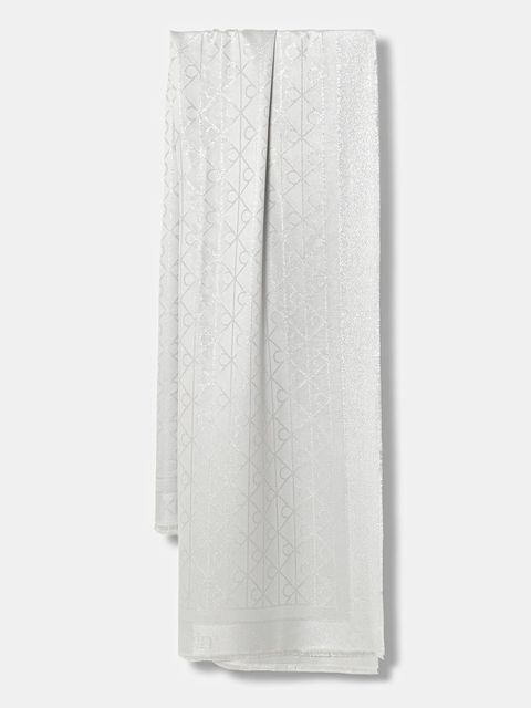 Calvin Klein szalik damski kolor szary LV04F8062G - zdjęcie produktu nr 1