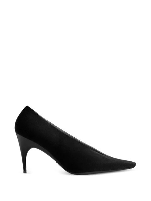 Balenciaga Duchesse pointed-toe leather pumps - Black - zdjęcie produktu nr 1