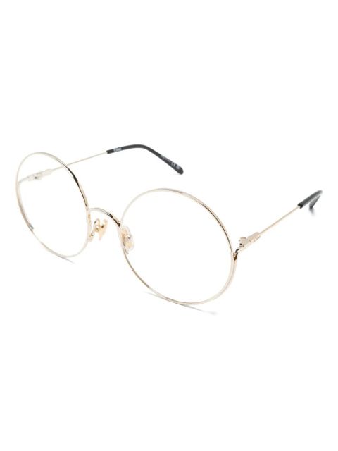 Chloé Eyewear 01670 round-frame glasses - Gold - zdjęcie produktu nr 2