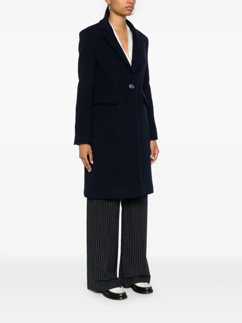 PINKO single-breasted coat - Blue