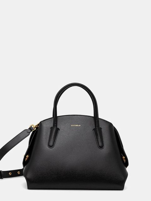 Coccinelle torebka skórzana TYLDE kolor czarny E1 U7K 18 02 01 - zdjęcie produktu nr 1