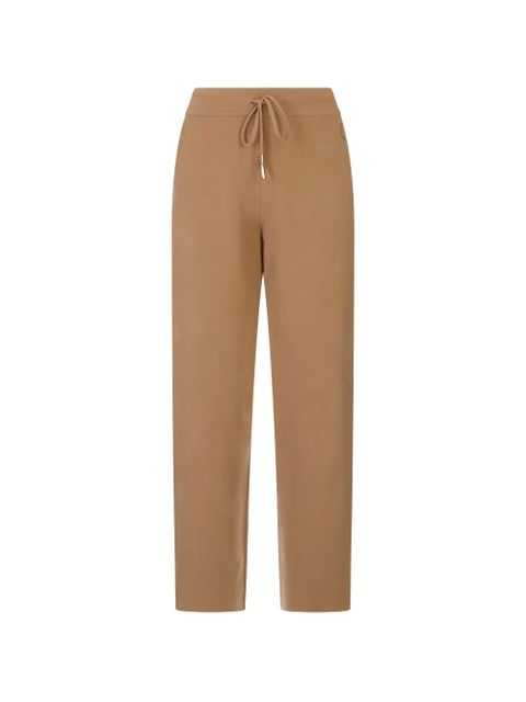 Moncler drawstring wool and cashmere-blend sweatpants - Neutrals - zdjęcie produktu nr 1