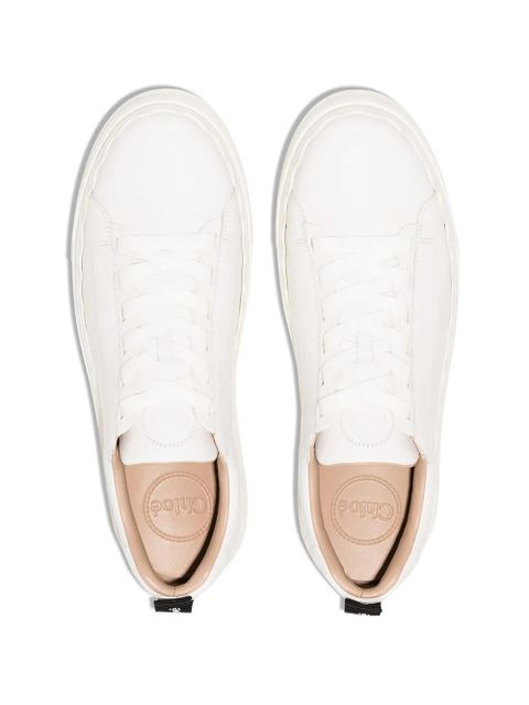 Chloé Lauren low-top sneakers - White