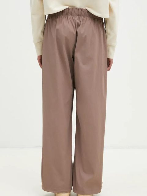 adidas Originals spodnie dresowe Essential kolor brązowy gładkie JD0783 - zdjęcie produktu nr 2