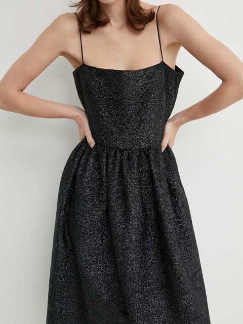 Stine Goya sukienka z domieszką wełny