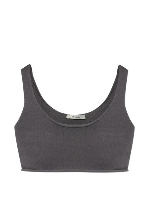 ENTIRE STUDIOS cropped top - Grey - zdjęcie produktu nr 1