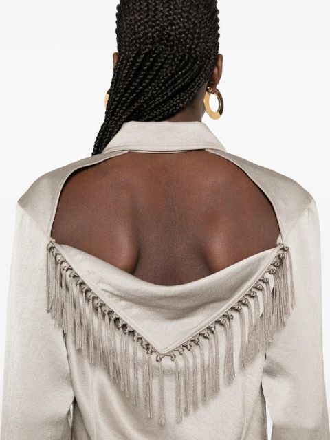 Nanushka button-fastening shirt - Grey