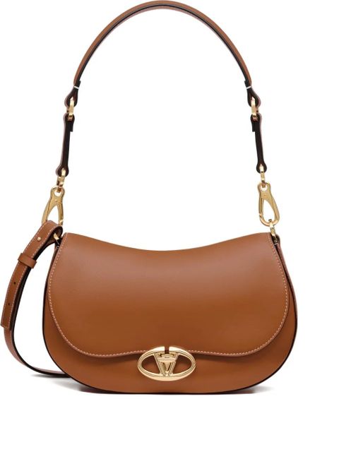 Valentino Garavani small Ohval shoulder bag - Brown - zdjęcie produktu nr 1