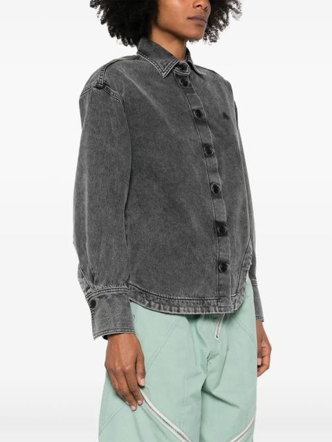 The Attico Eliza shirt - Black - zdjęcie produktu nr 2