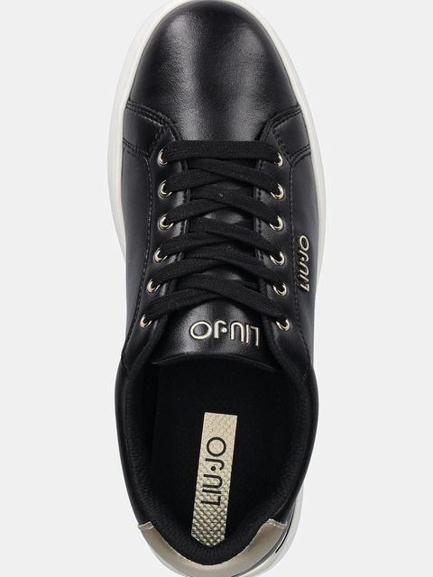 Liu Jo sneakersy skórzane PRETTY 06 damskie kolor czarny BF5041PX026S1189 - zdjęcie produktu nr 2