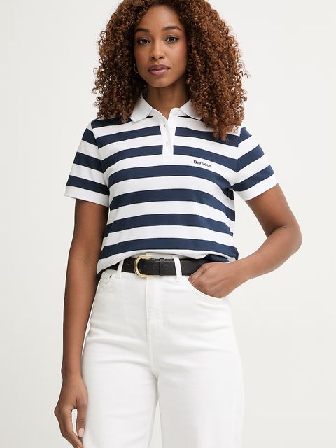 Barbour polo damskie bawełniane Ashbourne - zdjęcie produktu nr 2