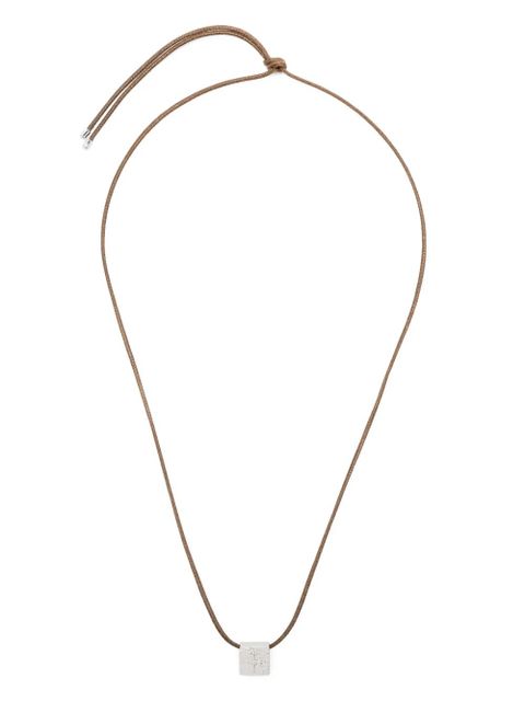 Missoma x Lucy Williams Byzantine-coin cord necklace - Silver - zdjęcie produktu nr 1