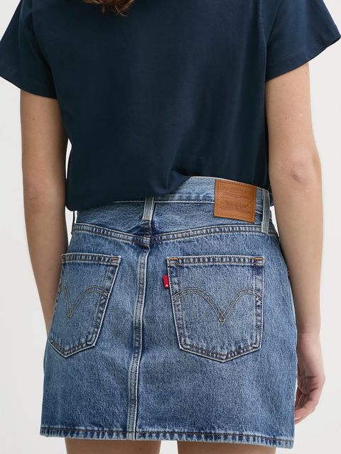 Levi's spódnica ICON SKIRT WESTERN YOKE