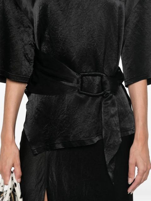 Nanushka Besia blouse - Black