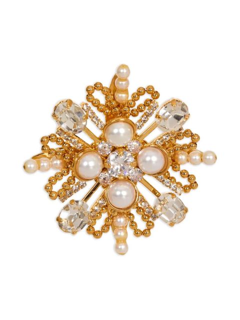 Balmain Brandebourg brooch - Gold
