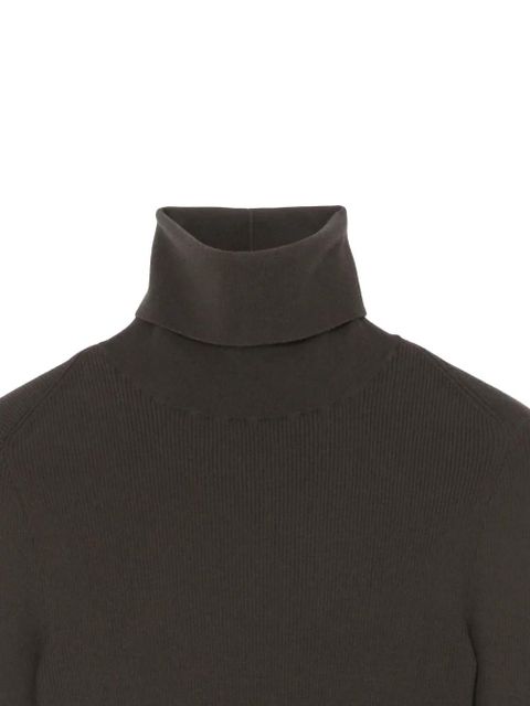 Burberry Equestrian Knight wool-blend roll-neck jumper - Green - zdjęcie produktu nr 2
