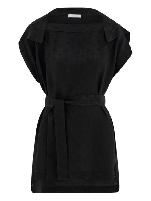 Ferragamo Ferragamo monogram blouse - Black - zdjęcie produktu nr 1