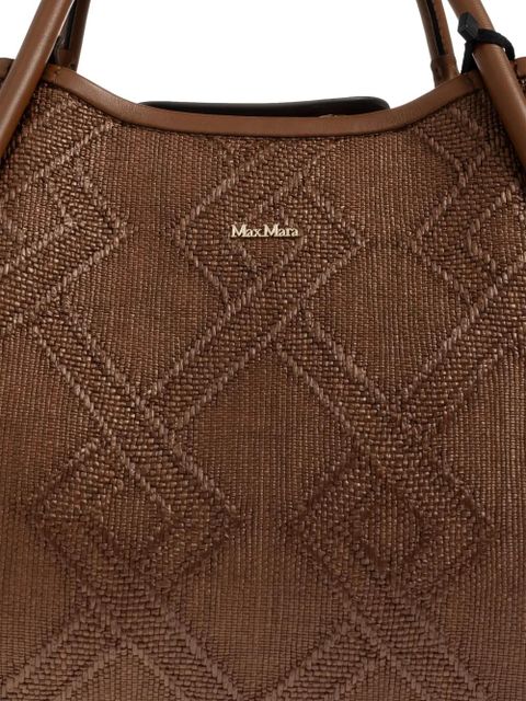 Max Mara Marine tote bag - Brown