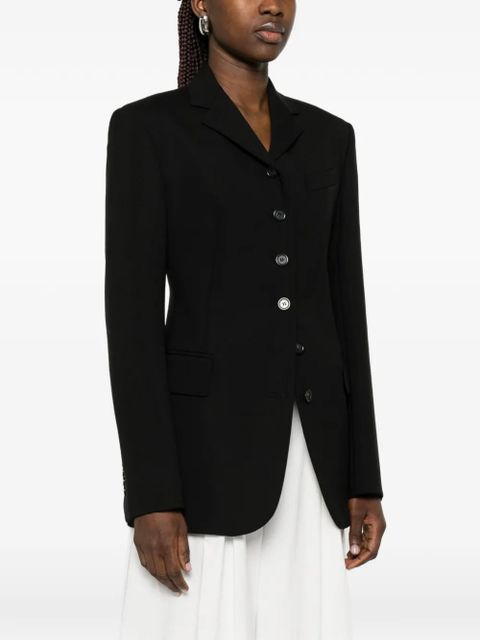Max Mara Cosetta buttoned blazer - Black